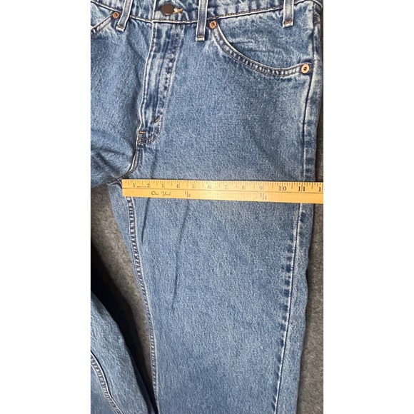 Vintage Levis 565 Orange Tab Mens 32x29 USA Loose Wide Leg Jeans Tag 32x30 - Picture 7 of 15